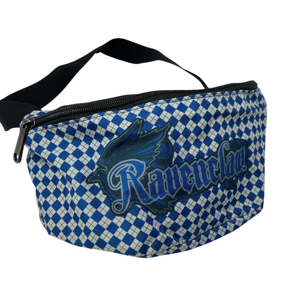Harry Potter Ravenclaw Fanny Pack Buckle Down Blue Summer Waist Bag 11”